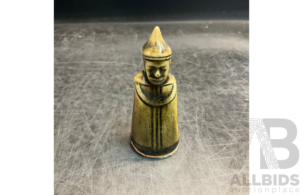 Vintage  Anri Toriart Charlemagne Chess Set