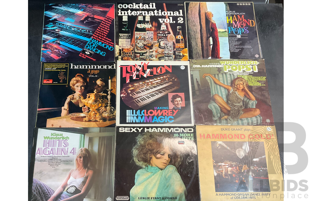 Collection Approx 75 Vintage Vinyl Records, Mostly From 1960s to 90s