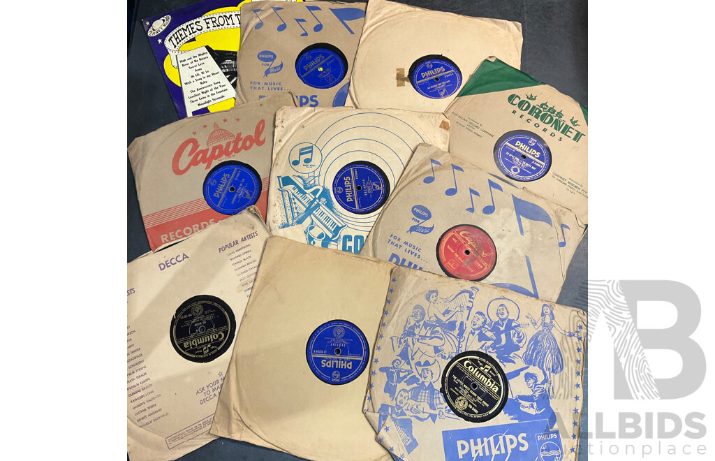 Collection Approx 95 Vintage Vinyl Records with 1 X Aled Jones CD - Included Decca, Philips, Columbia