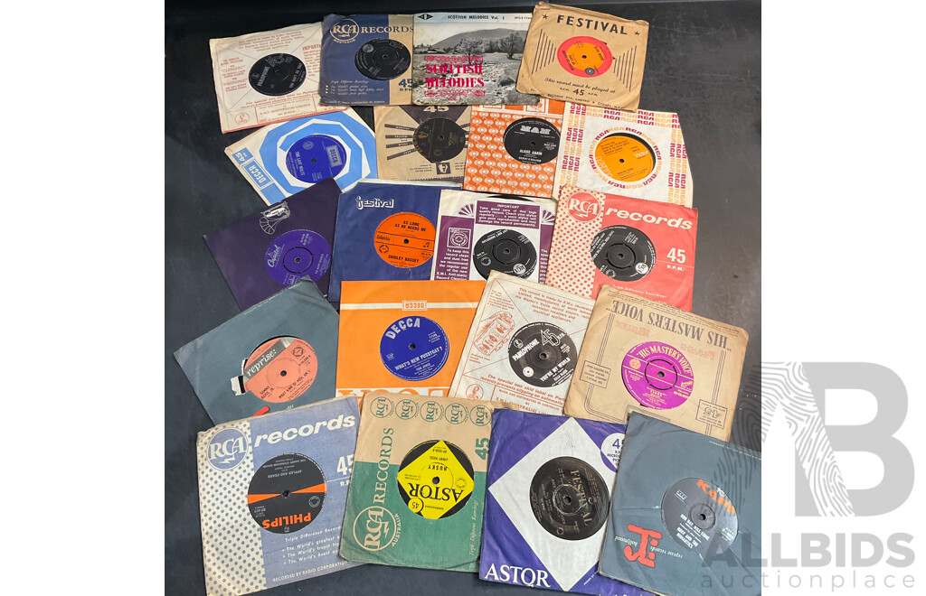 Collection Approx 95 Vintage Vinyl Records with 1 X Aled Jones CD - Included Decca, Philips, Columbia