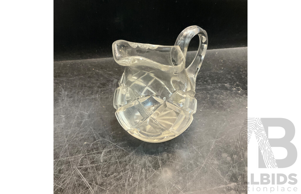 Large Vintage Collection of Various Crystalware and Glassware Included Julia, Bohem Hand Lead Cut Crystal