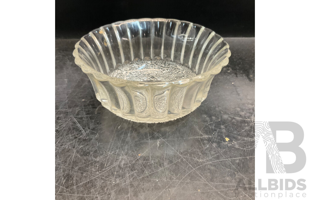 Large Vintage Collection of Various Crystalware and Glassware Included Julia, Bohem Hand Lead Cut Crystal