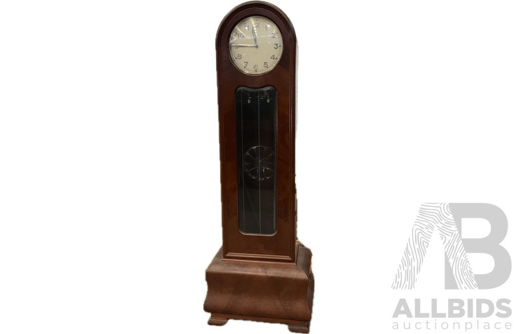 Vintage Wooden Grandfather Clock