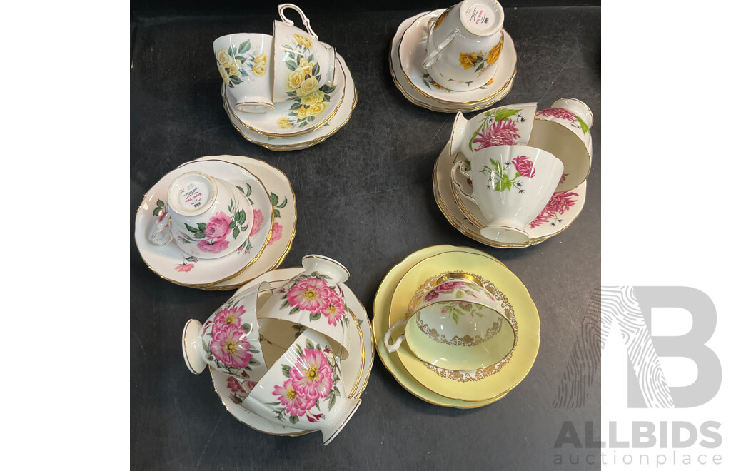 Royal Stuart, Royal Vale, Adderley Tea Set Collection