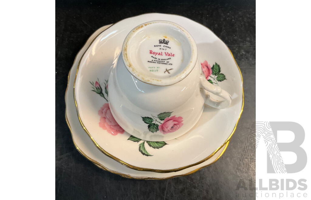 Royal Stuart, Royal Vale, Adderley Tea Set Collection