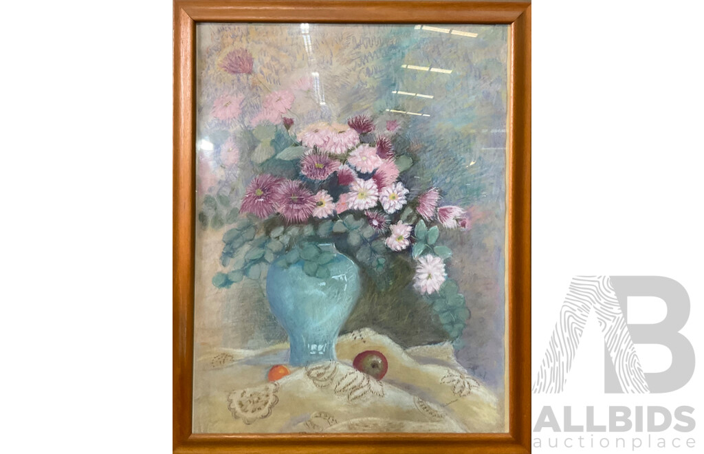 Assorted Floral Painting by Robertson - Lot of 4