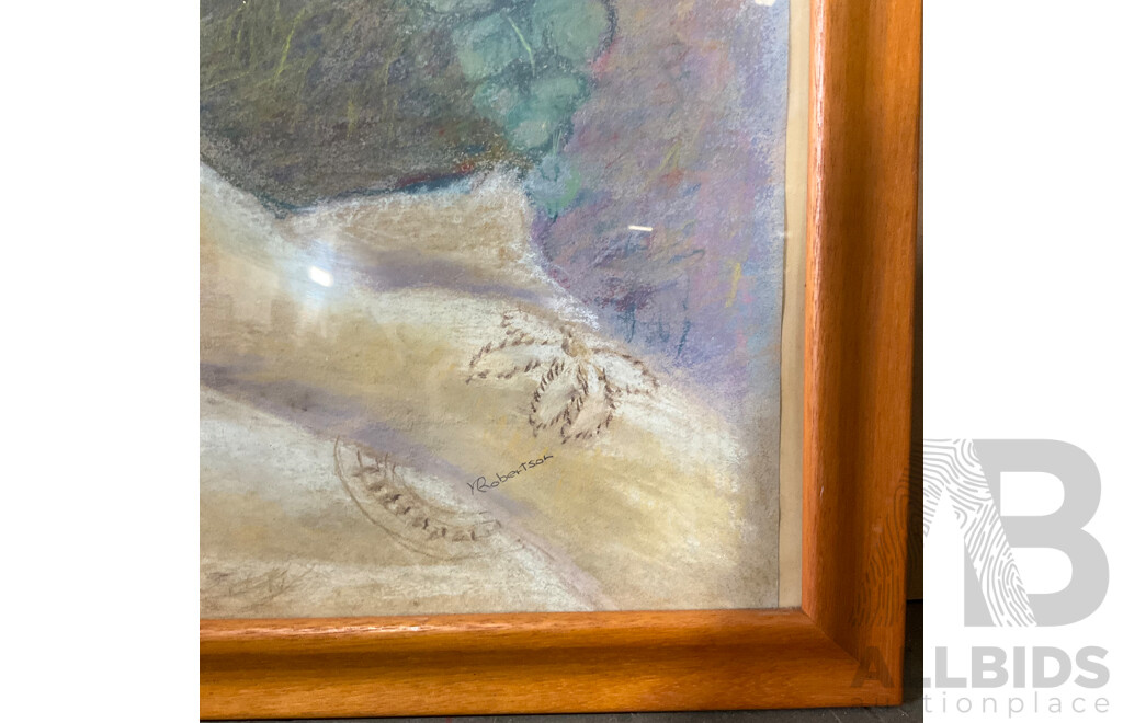 Assorted Floral Painting by Robertson - Lot of 4
