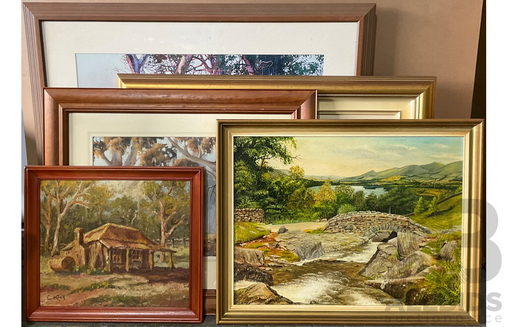 Assorted Bush Landscapes Prints & Paintings
