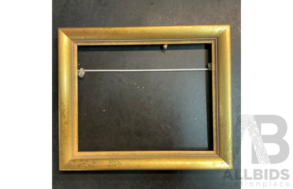 Framed 'Christ is the Head' Poem/ White Snow Painting /Sea Cliff Painting and More