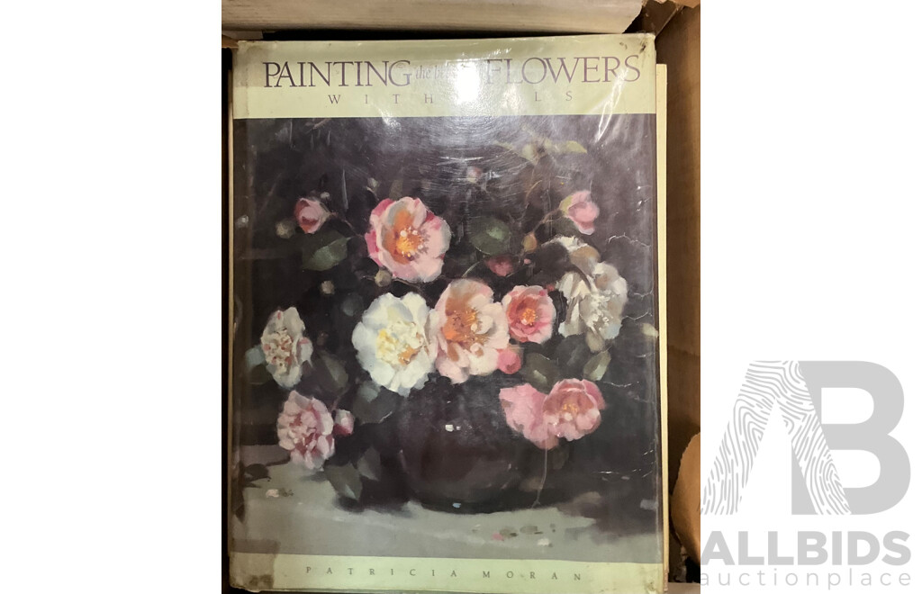 Pallet of Instructional Art Books & Artists Books & Nature Books & More