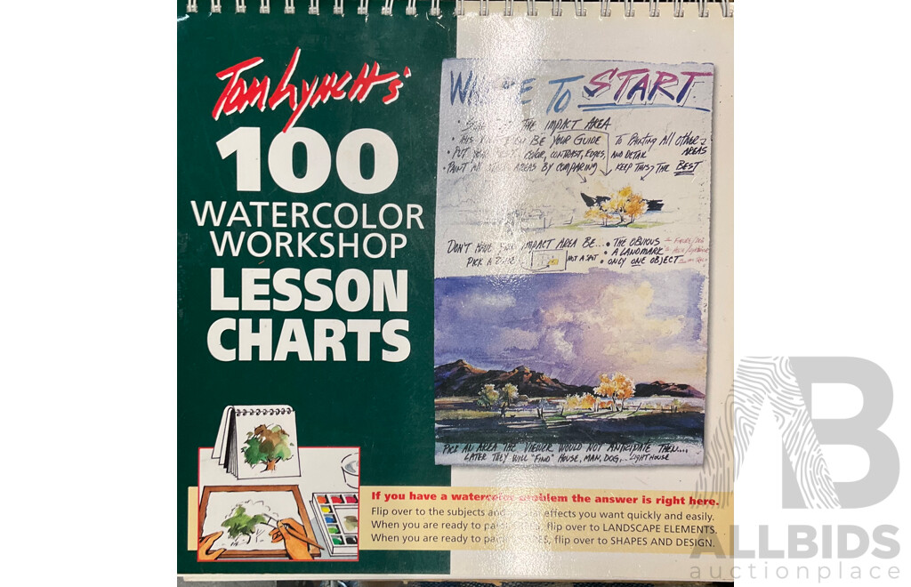 Pallet of Instructional Art Books & Artists Books & Nature Books & More