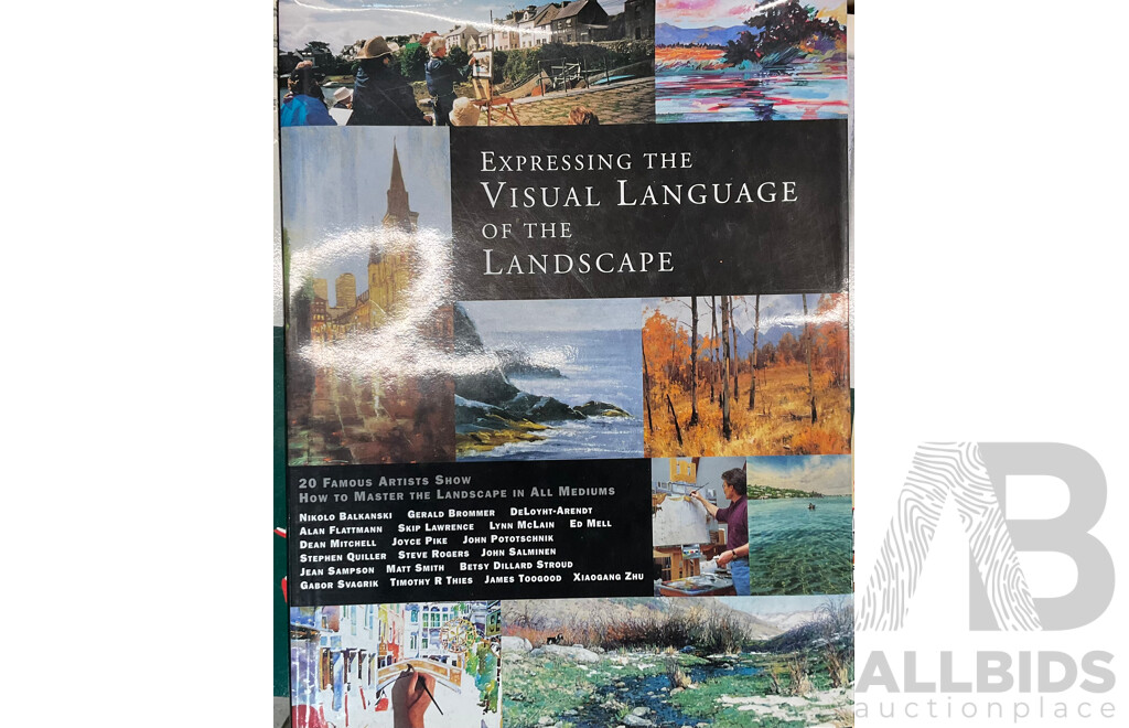 Pallet of Instructional Art Books & Artists Books & Nature Books & More