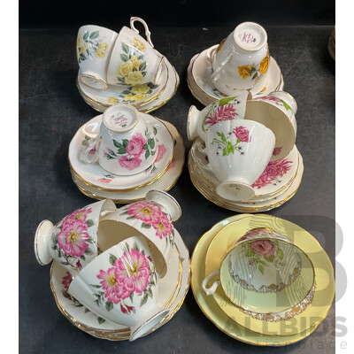 Royal Stuart, Royal Vale, Adderley Tea Set Collection