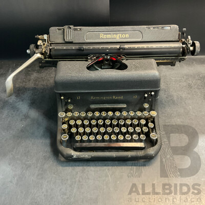 Remington Rand Typewriter 17