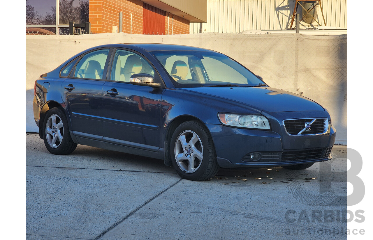 1/2008 Volvo S40 2.4 S MY08 4d Sedan Blue 2.4L