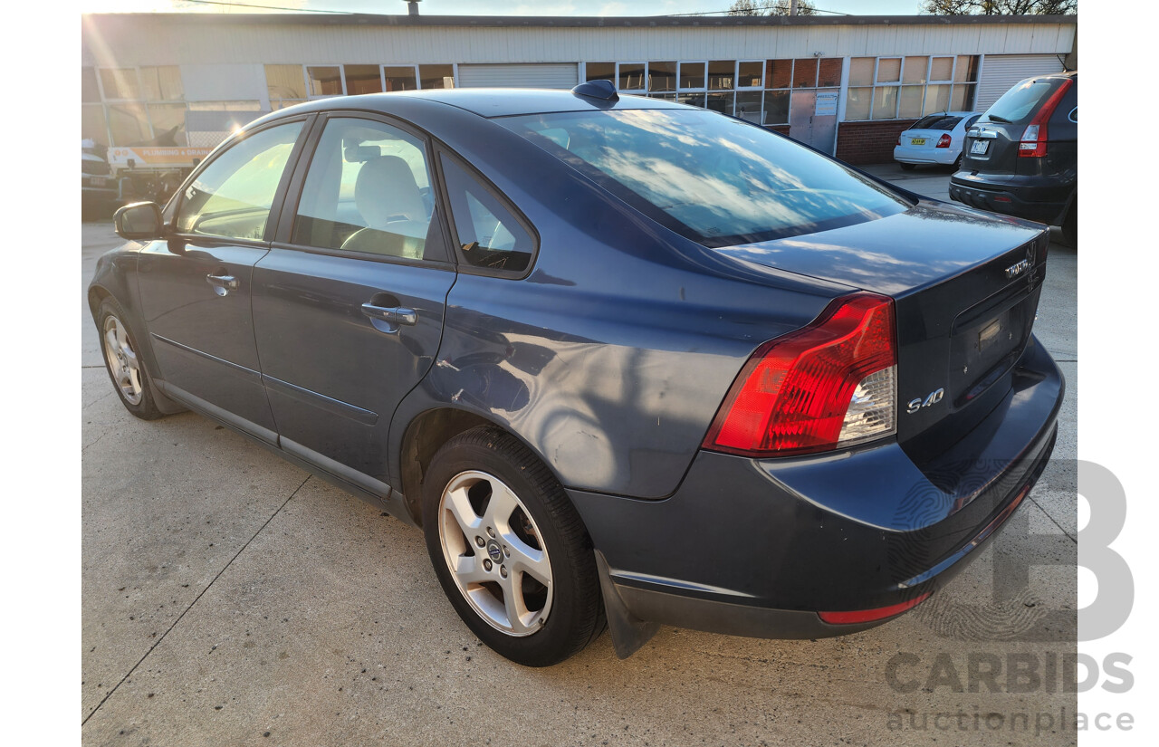 1/2008 Volvo S40 2.4 S MY08 4d Sedan Blue 2.4L