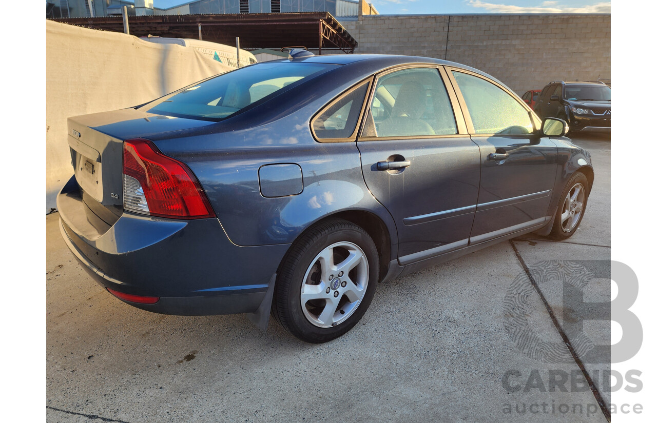 1/2008 Volvo S40 2.4 S MY08 4d Sedan Blue 2.4L