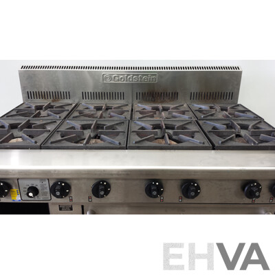 Goldstein PF828FF Eight Burner Natural Gas Grill and Fan Forced Oven