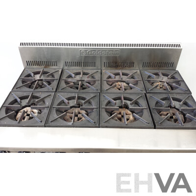 Goldstein PF828FF Eight Burner Natural Gas Grill and Fan Forced Oven