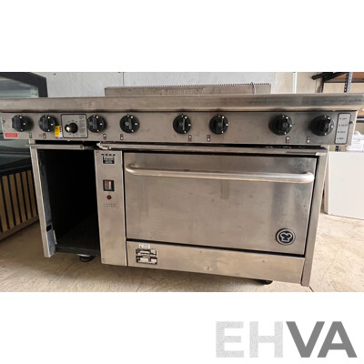 Goldstein PF828FF Eight Burner Natural Gas Grill and Fan Forced Oven