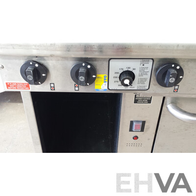 Goldstein PF828FF Eight Burner Natural Gas Grill and Fan Forced Oven