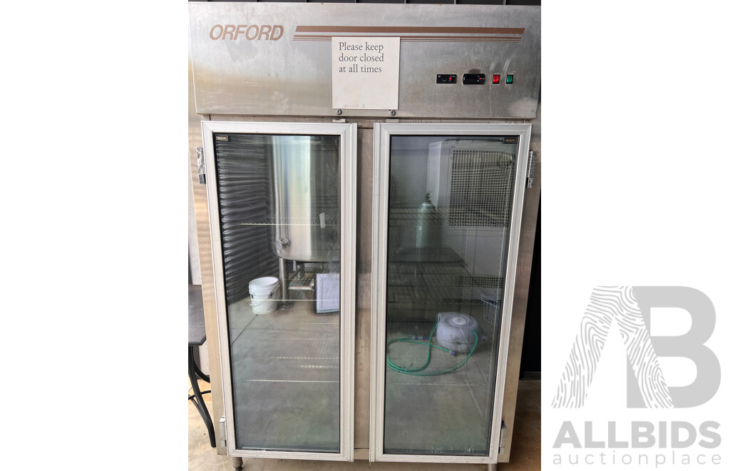 Orford Double Door Commercial Fridge