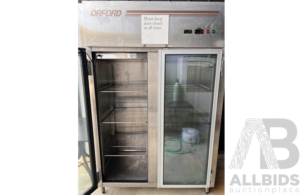 Orford Double Door Commercial Fridge