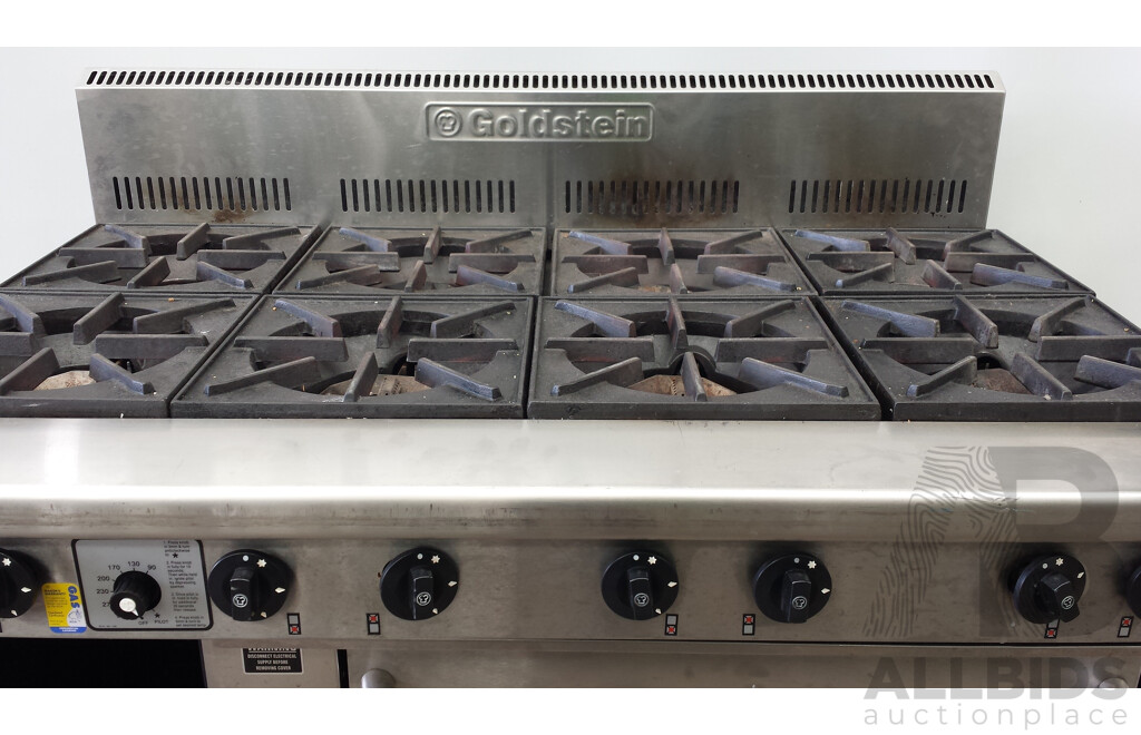 Goldstein PF828FF Eight Burner Natural Gas Grill and Fan Forced Oven