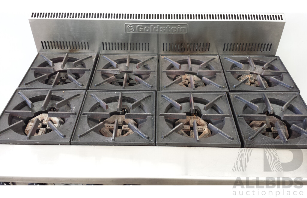 Goldstein PF828FF Eight Burner Natural Gas Grill and Fan Forced Oven