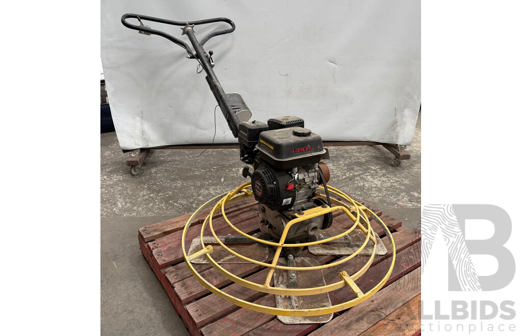 Loncin Petrol Concrete Power Trowel Machine