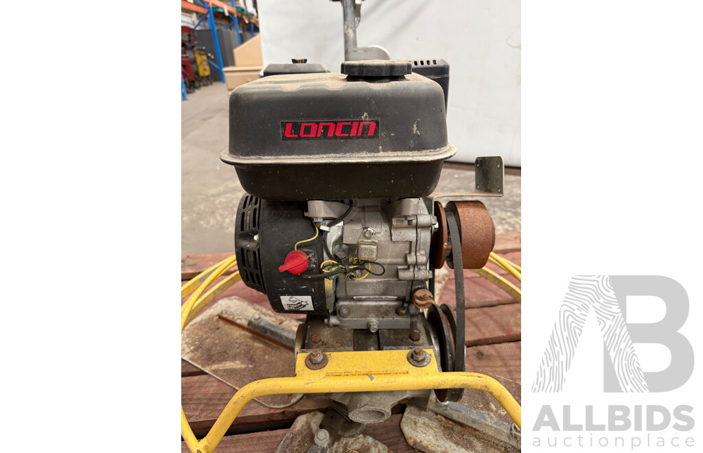 Loncin Petrol Concrete Power Trowel Machine