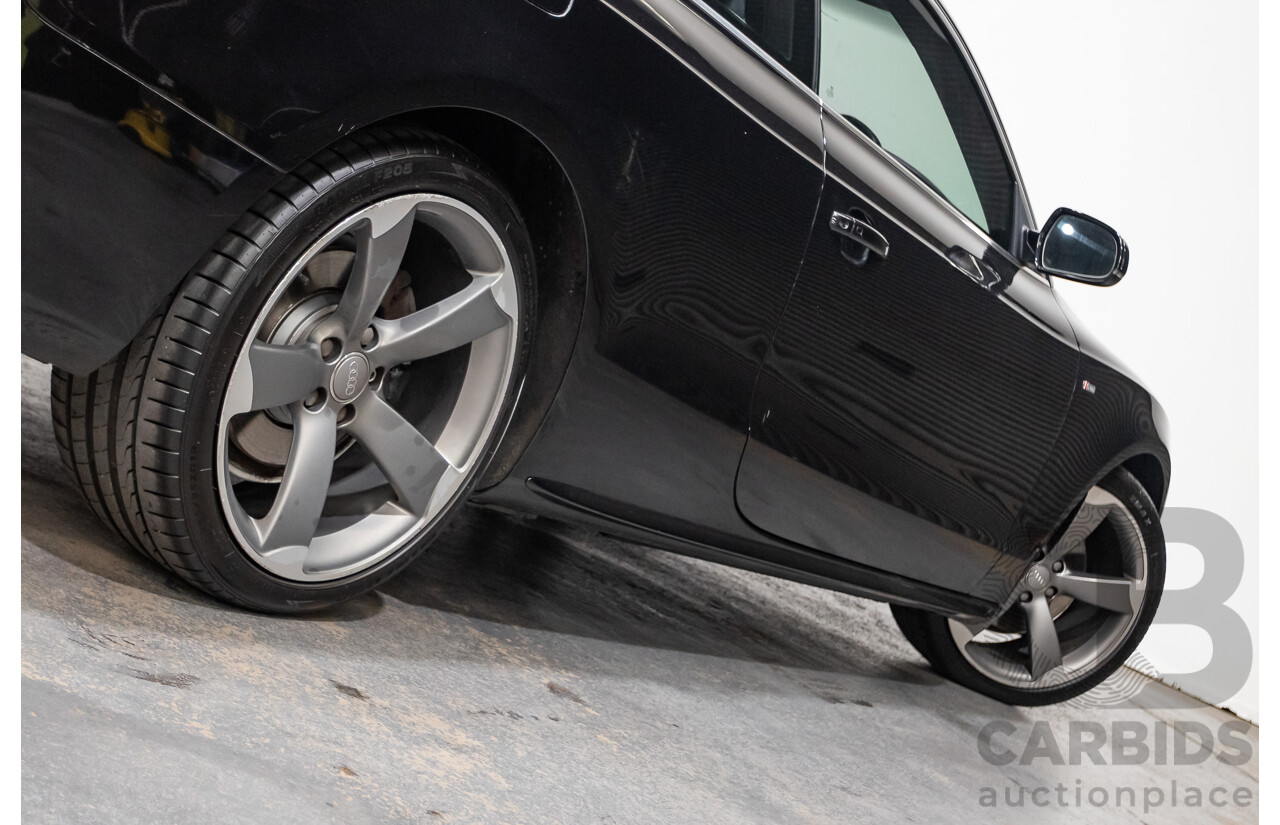 4/2014 Audi A5 2.0 TFSI Quattro (AWD) S-Line Pack 8T MY14 2d Coupe Phantom Black Turbo 2.0L