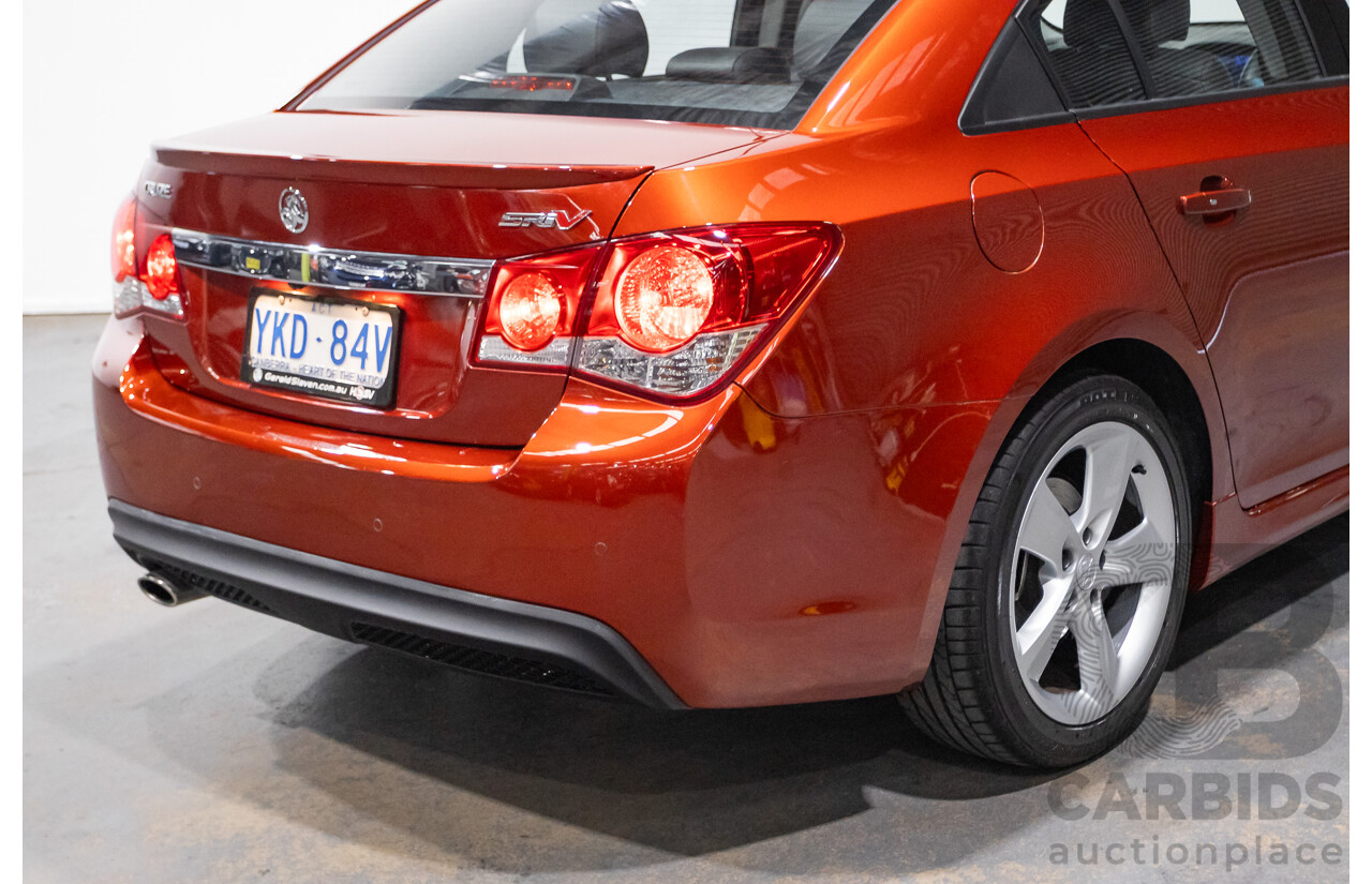 6/2015 Holden Cruze SRi-V JH Series 2 MY15 4d Sedan Some Like It Hot Metallic Turbo 1.6L