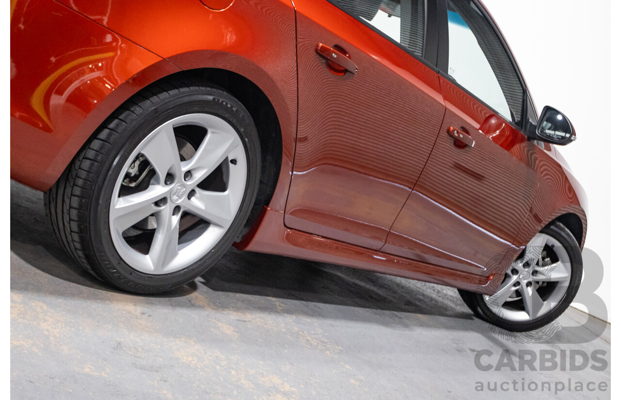 6/2015 Holden Cruze SRi-V JH Series 2 MY15 4d Sedan Some Like It Hot Metallic Turbo 1.6L