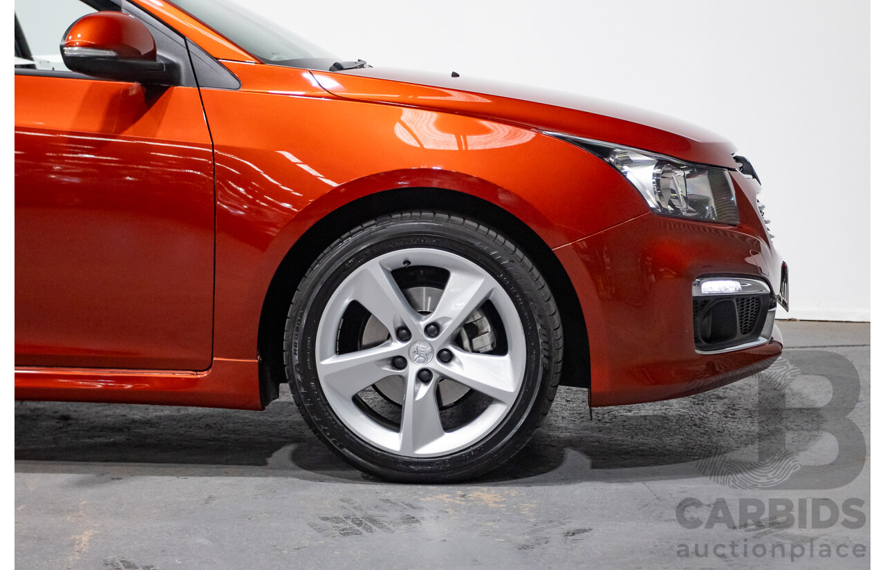 6/2015 Holden Cruze SRi-V JH Series 2 MY15 4d Sedan Some Like It Hot Metallic Turbo 1.6L
