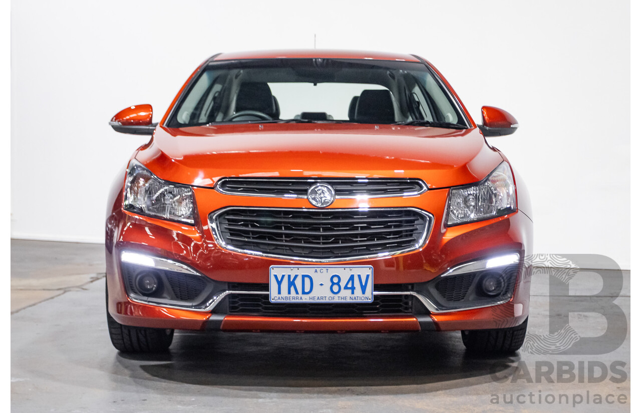 6/2015 Holden Cruze SRi-V JH Series 2 MY15 4d Sedan Some Like It Hot Metallic Turbo 1.6L