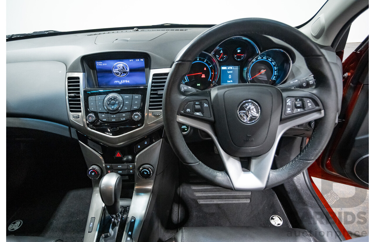 6/2015 Holden Cruze SRi-V JH Series 2 MY15 4d Sedan Some Like It Hot Metallic Turbo 1.6L