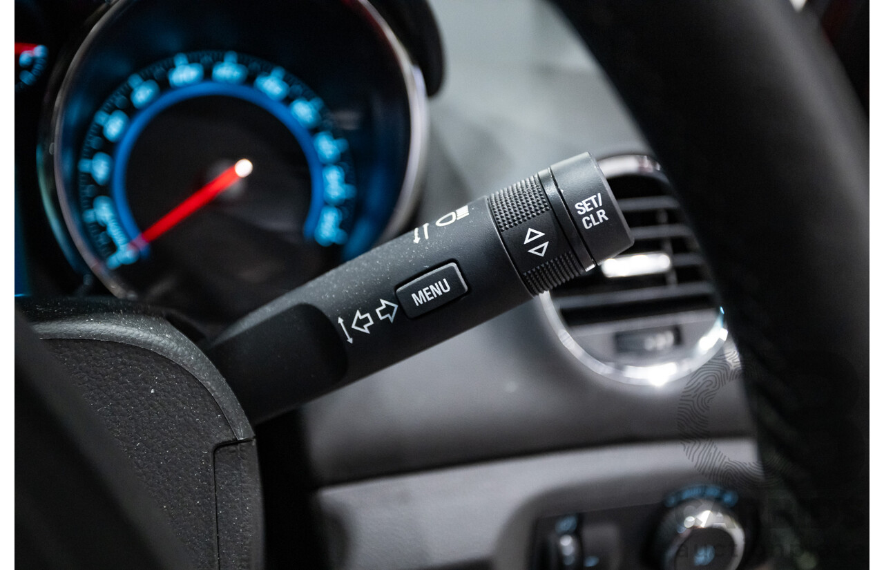 6/2015 Holden Cruze SRi-V JH Series 2 MY15 4d Sedan Some Like It Hot Metallic Turbo 1.6L