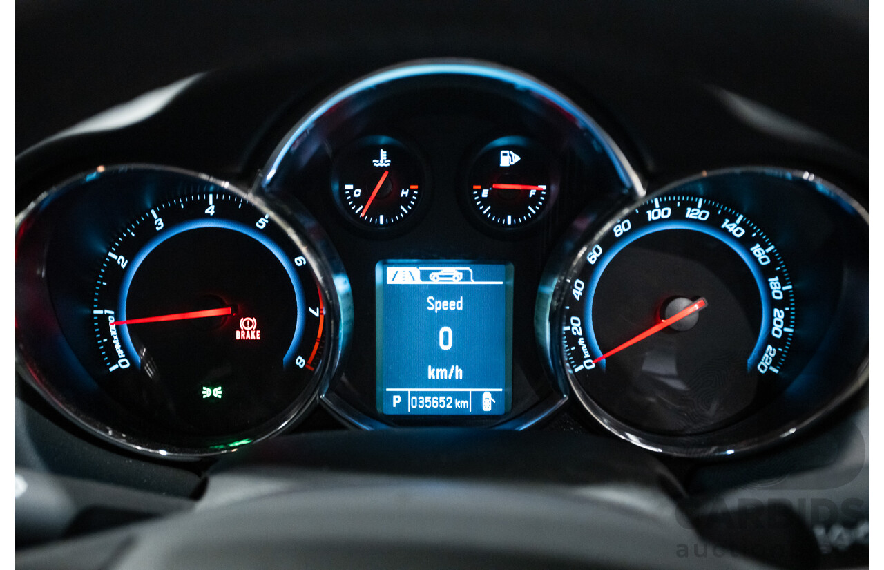 6/2015 Holden Cruze SRi-V JH Series 2 MY15 4d Sedan Some Like It Hot Metallic Turbo 1.6L