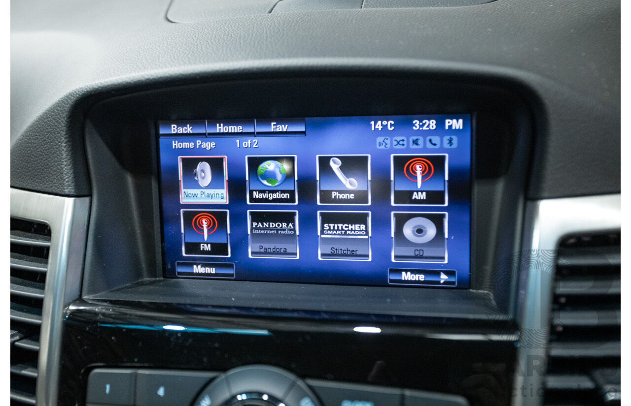 6/2015 Holden Cruze SRi-V JH Series 2 MY15 4d Sedan Some Like It Hot Metallic Turbo 1.6L