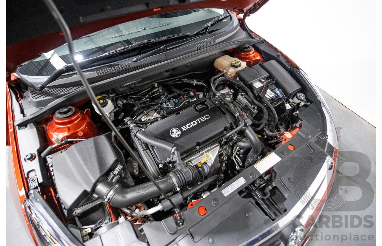 6/2015 Holden Cruze SRi-V JH Series 2 MY15 4d Sedan Some Like It Hot Metallic Turbo 1.6L