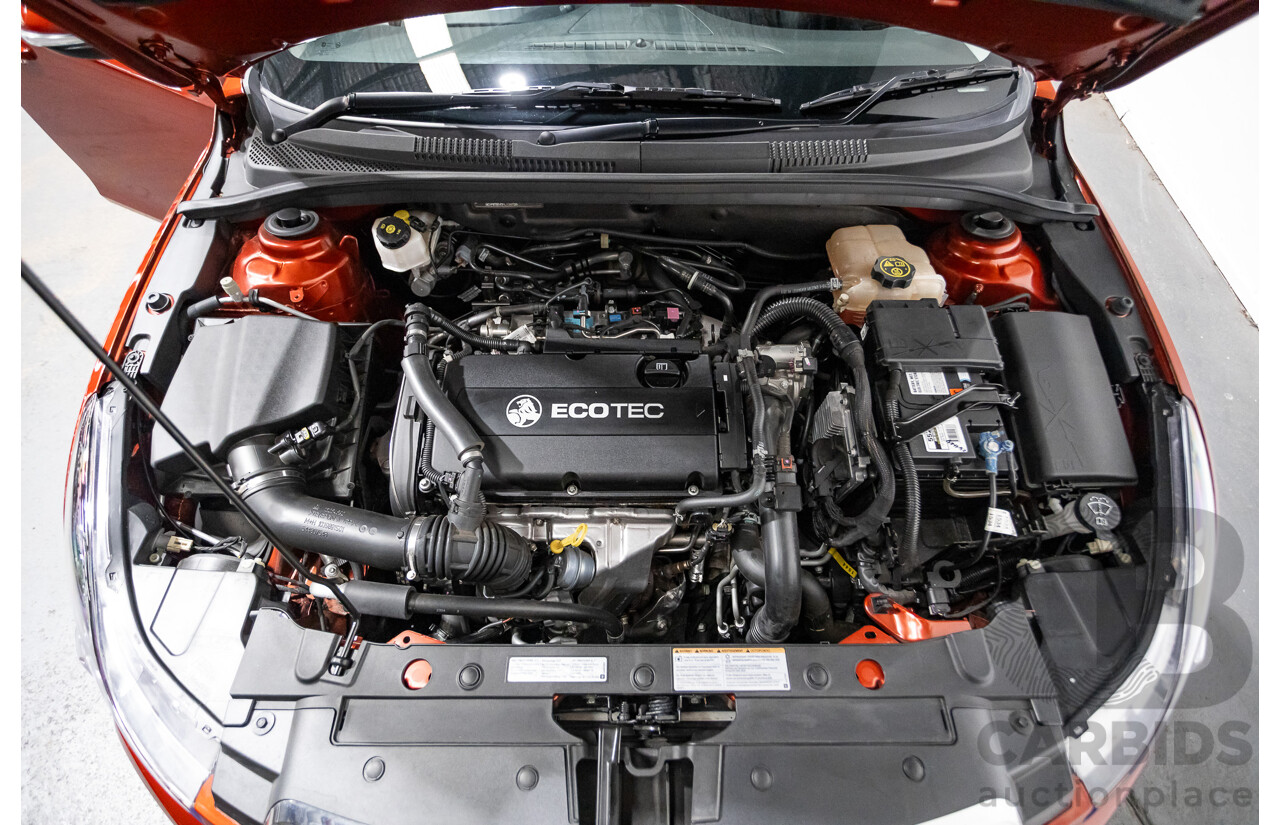6/2015 Holden Cruze SRi-V JH Series 2 MY15 4d Sedan Some Like It Hot Metallic Turbo 1.6L