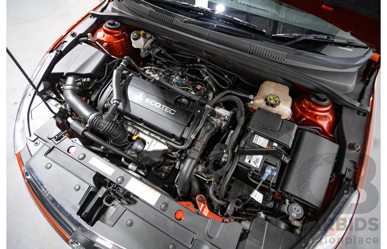 6/2015 Holden Cruze SRi-V JH Series 2 MY15 4d Sedan Some Like It Hot Metallic Turbo 1.6L