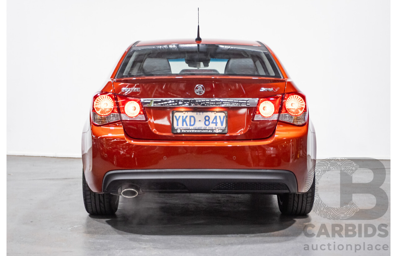 6/2015 Holden Cruze SRi-V JH Series 2 MY15 4d Sedan Some Like It Hot Metallic Turbo 1.6L