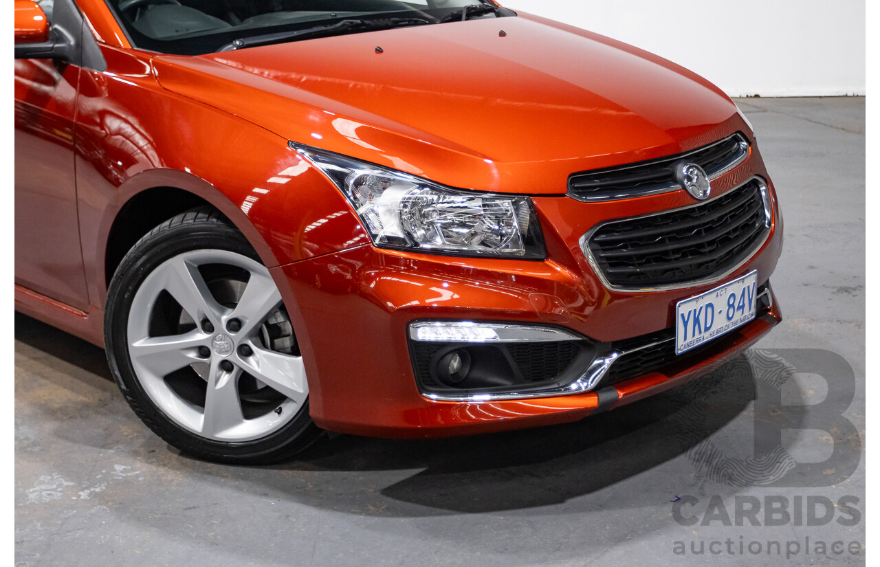 6/2015 Holden Cruze SRi-V JH Series 2 MY15 4d Sedan Some Like It Hot Metallic Turbo 1.6L