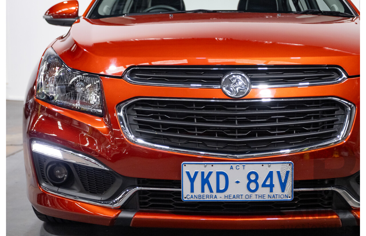 6/2015 Holden Cruze SRi-V JH Series 2 MY15 4d Sedan Some Like It Hot Metallic Turbo 1.6L
