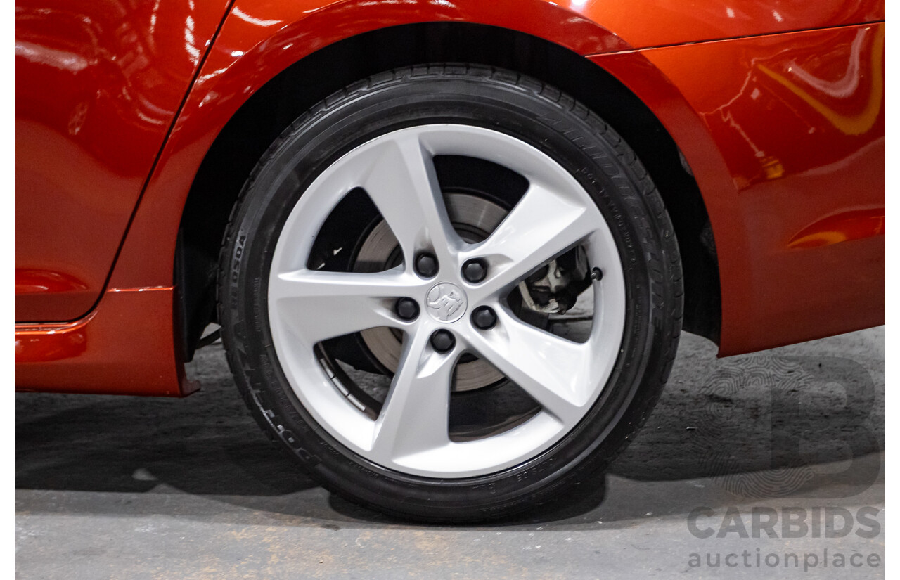 6/2015 Holden Cruze SRi-V JH Series 2 MY15 4d Sedan Some Like It Hot Metallic Turbo 1.6L