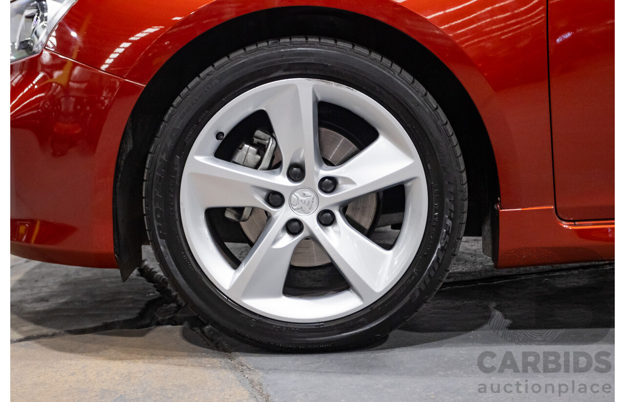 6/2015 Holden Cruze SRi-V JH Series 2 MY15 4d Sedan Some Like It Hot Metallic Turbo 1.6L