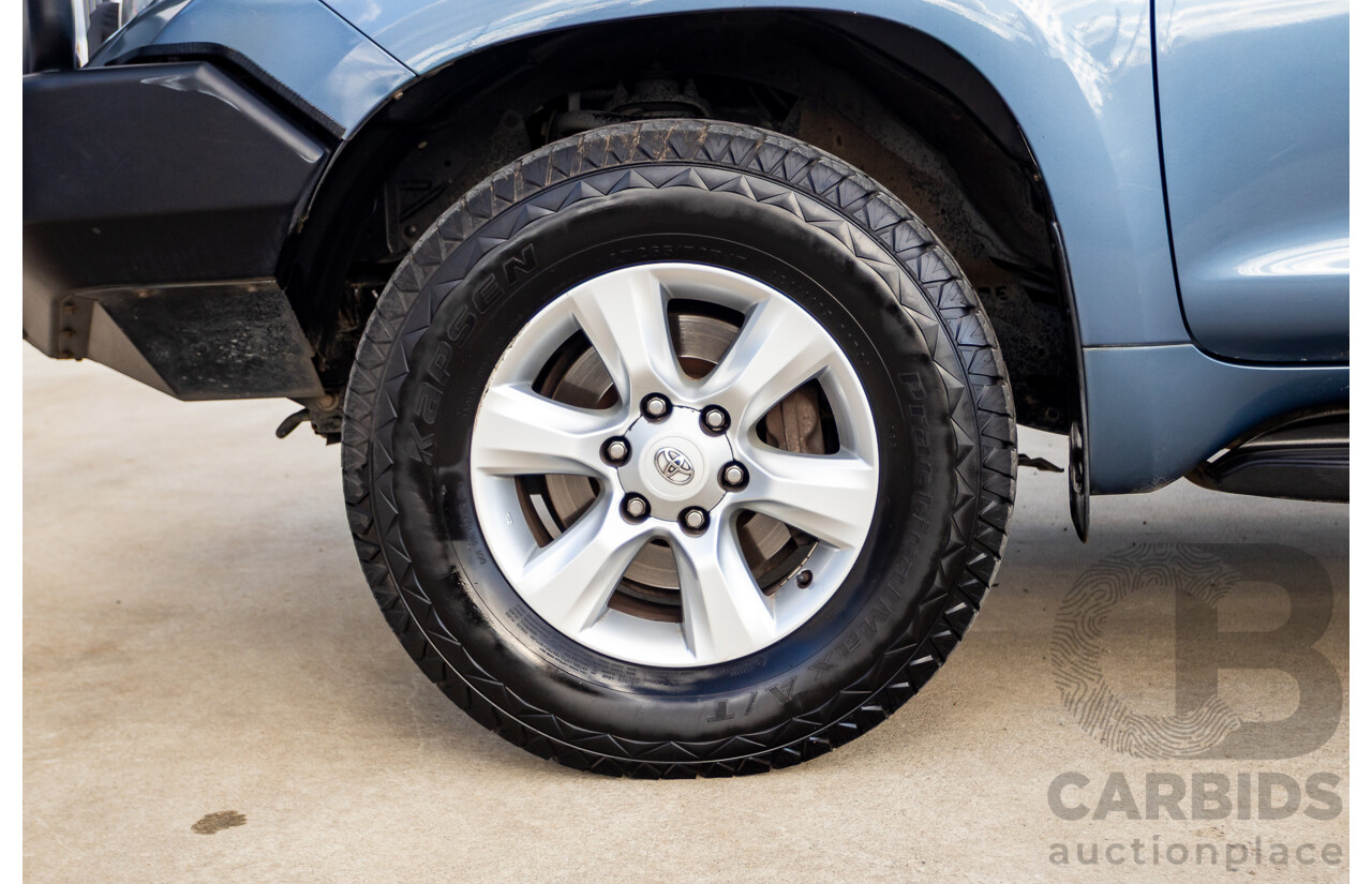 3/2010 Toyota Landcruiser Prado GXL (4x4) GRJ150R 4d Wagon Blue Storm Metallic V6 4.0L - 7 Seater
