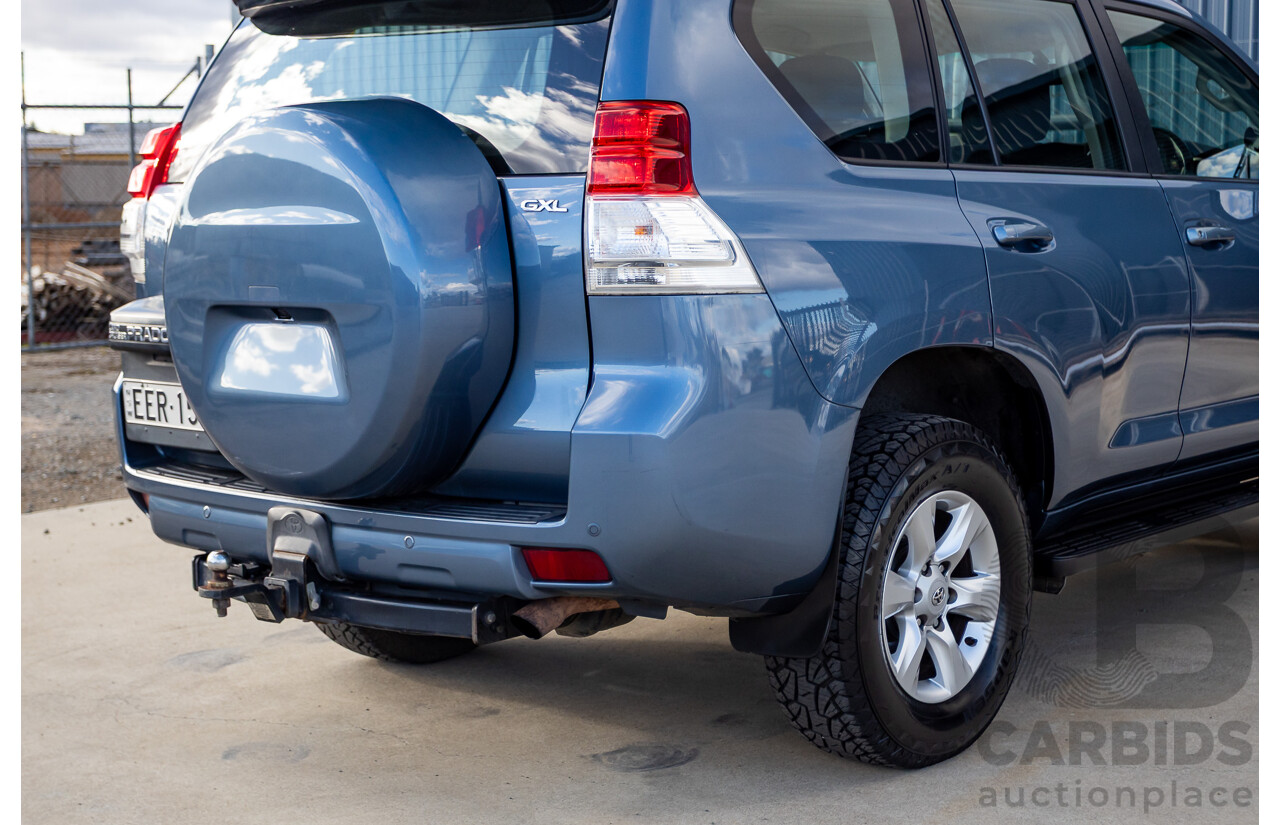 3/2010 Toyota Landcruiser Prado GXL (4x4) GRJ150R 4d Wagon Blue Storm Metallic V6 4.0L - 7 Seater